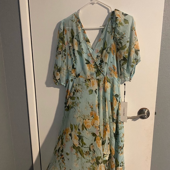 Petite Elbow Sleeve Maxi Dress - Picture 7 of 7